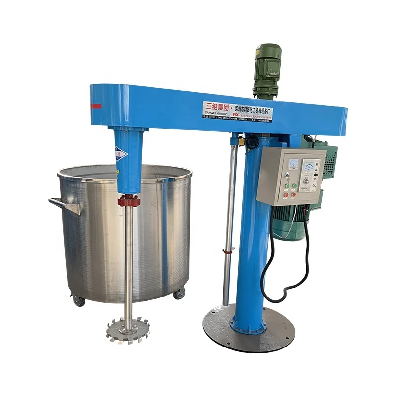 High speed disperser paint making machine road marking paint mixing machine paint mixer