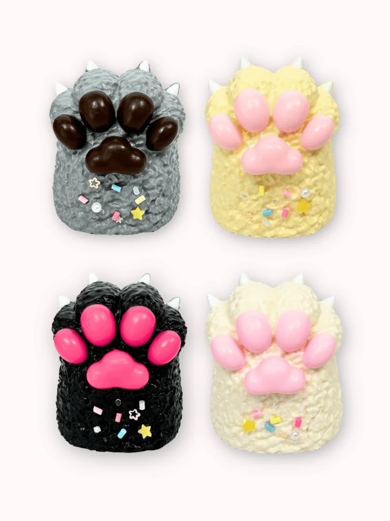 

Food Grade Silicone Cat Paw Handmade Taba Squishy Toy
