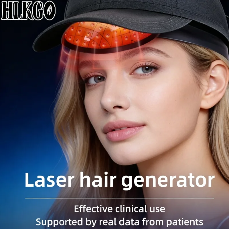 

Усовершенствованная лазерная шапка для роста волос с красным светом, полностью натуральная, проста в использовании, для восстановления роста волос и лечения выпадения волос.