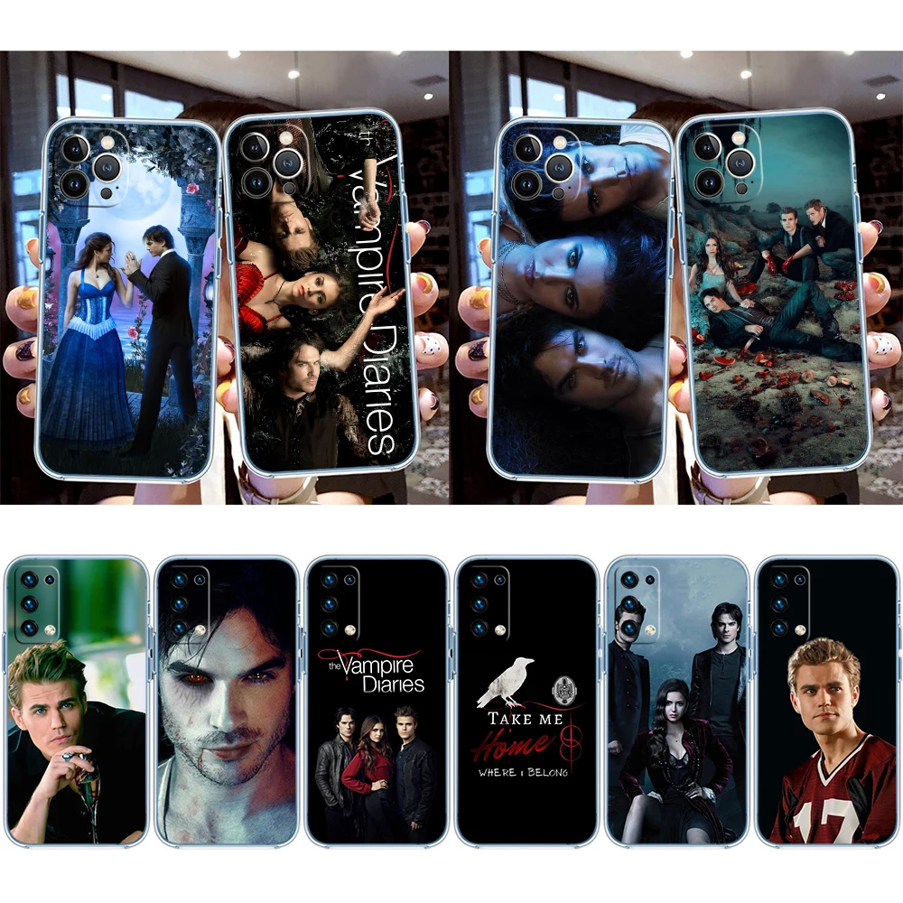 IM68 the Vampire Diaries Transparent Phone Case for Samsung Galaxy A04 A04S A14 A23 A34 A54 M23 M33 M52 M53