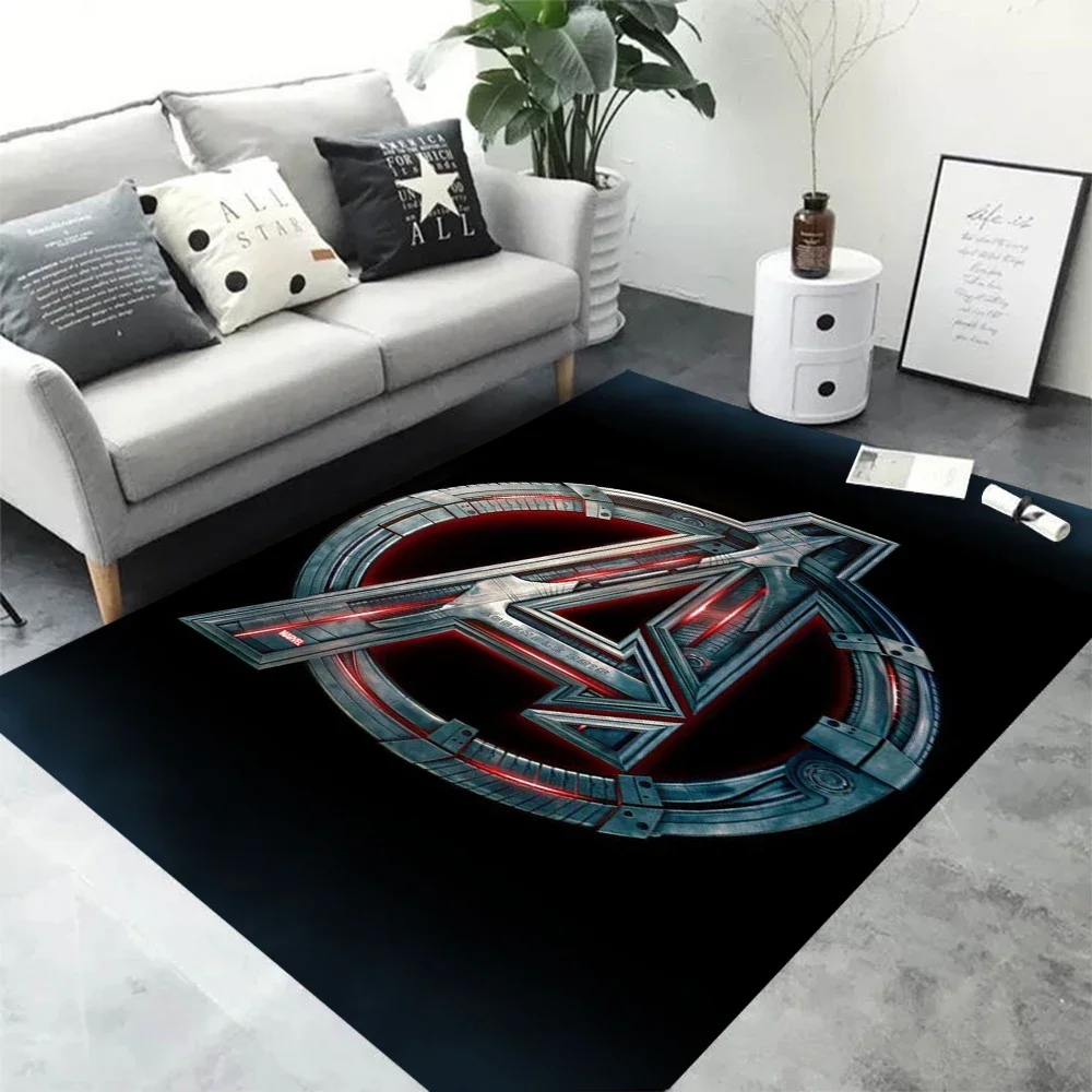 

Superhero Cartoon Area Rug Non-Slip Floor Mat for Living Room Bedroom Sofa Kitchen Kids Room Tapete Home Decor Washable