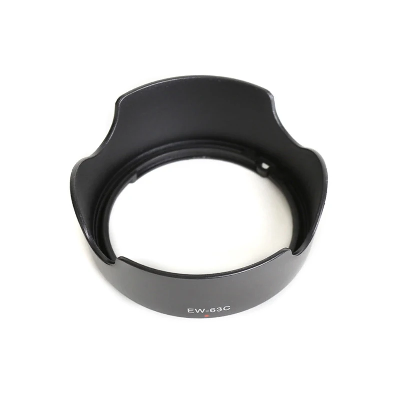 1 adet tersine çevrilebilir EW-63C 58mm ew63c Lens Hood Canon EF-S 18-55mm f/3.5-5.6 STM uygulanabilir 700D 100D 750D 760D olduğunu