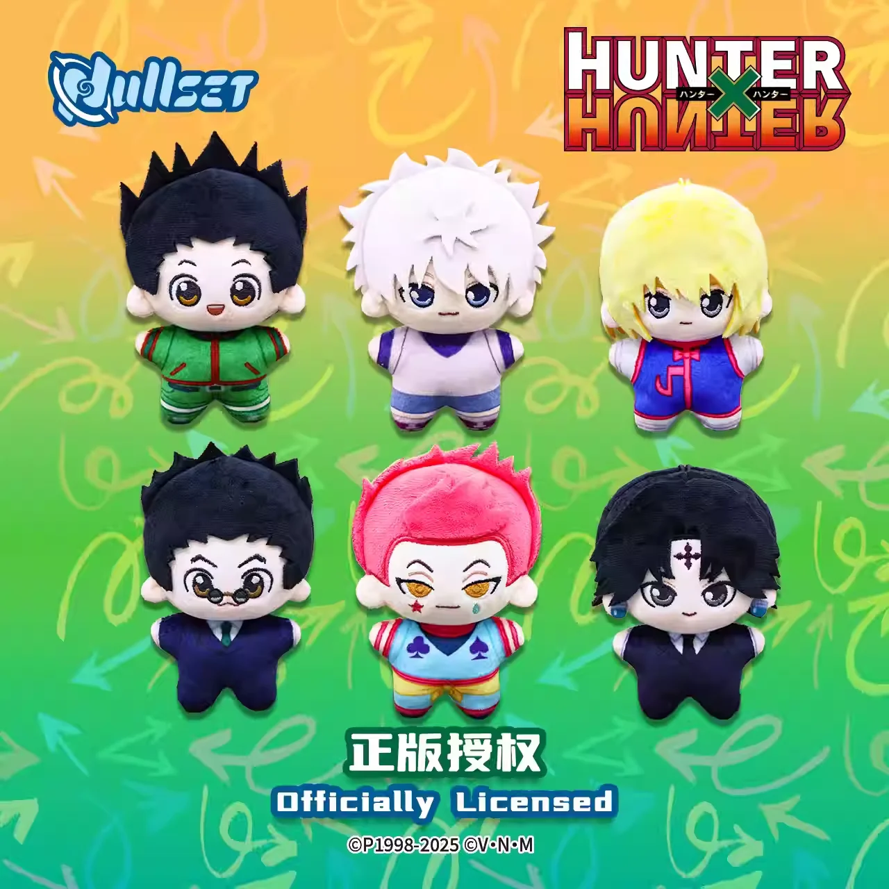Original Hunter X Hunter Mini Plush Toys Keychain Bag Hanging Killua Gon Collectible Anime Action Figures Plush Dolls Gifts