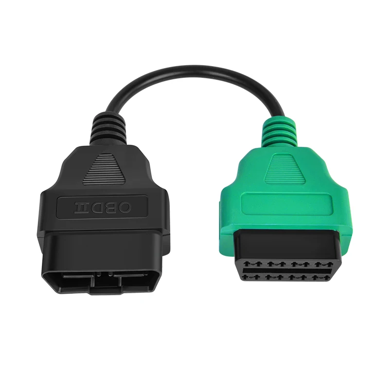 Newest 6 Color Auto OBD2 Connector Diagnostic Adapter Cable for FiatECUScan and Multiecuscan for Fiat Alfa Romeo and for Lancia