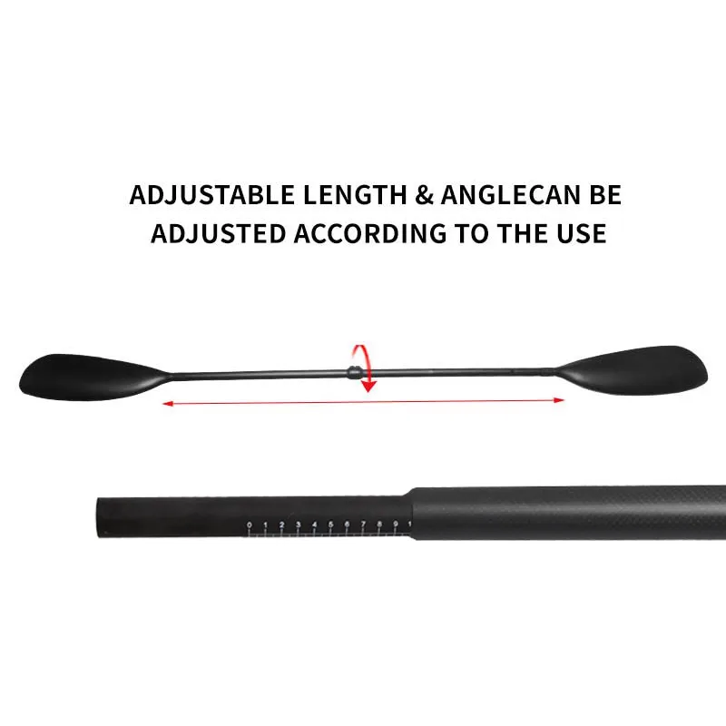 230 سنتيمتر الجناح شفرة سباق العفن عملية ألياف الكربون مجداف كاياك 1 قطعة 2 قطعة قابل للتعديل قوارب الكاياك والزورق المجاذيف المجاذيف