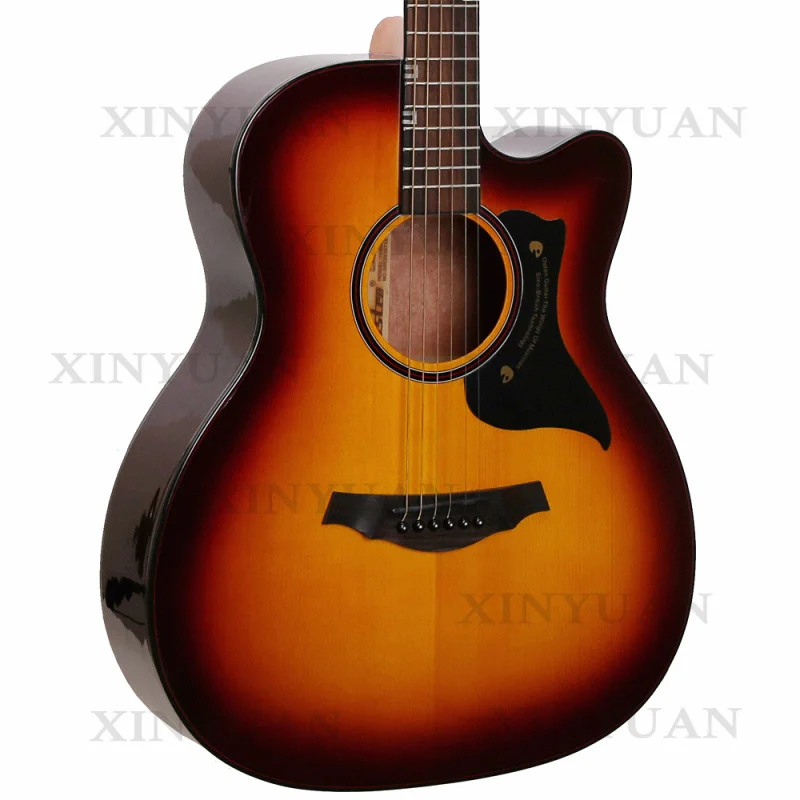 Acoustic Semi Electric Guitar, 40 Inch High Quality Instrument with Hollow Pickup, Available for Wholesale, OEM and Customized S