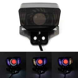 Motorcycle Integration LED RGB Angel Eye Tail Light Brake Lights Stop Turn Signal for TMX125/155 CG125