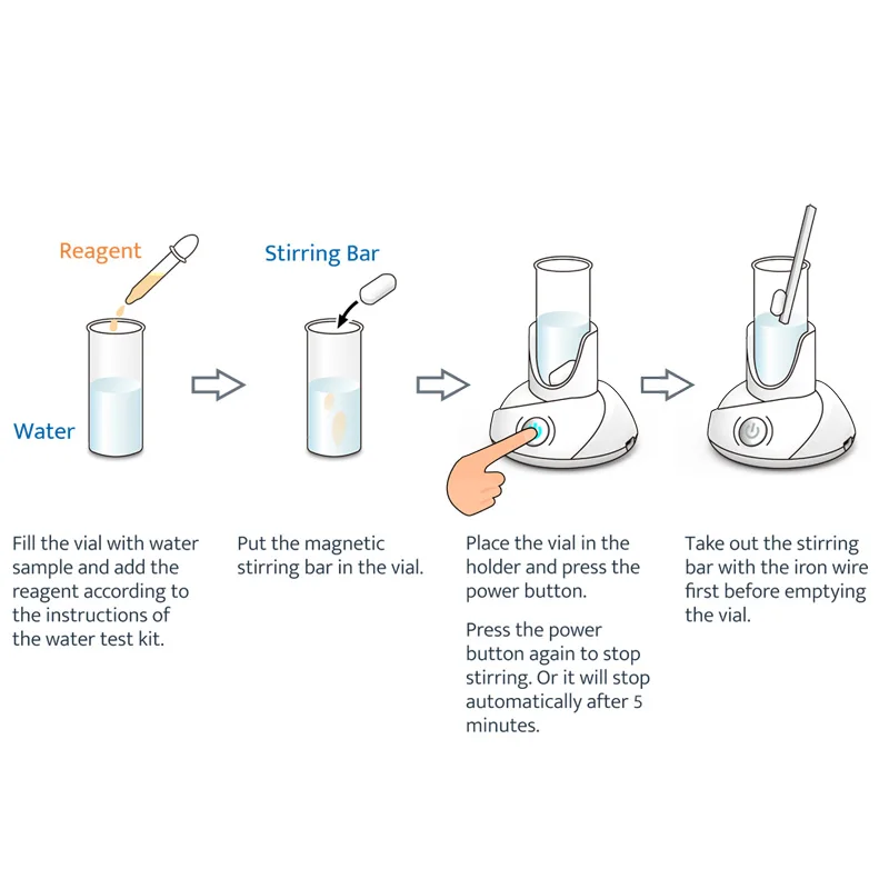 Autoaqua Smart Stir For Aquarium Creative Innovation Simplicity Magnetic Suspension Test Agent agitatore