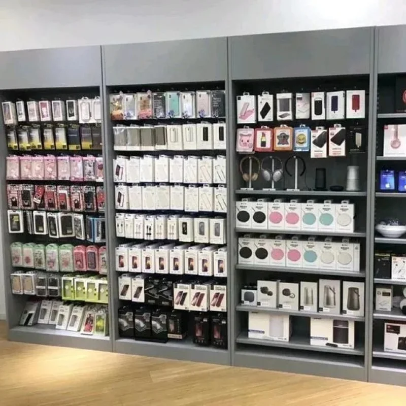 Présentoir Électronique Personnalisé pour Téléphone Portable, Vitrine, Accessoire Mural, Armoires, T1