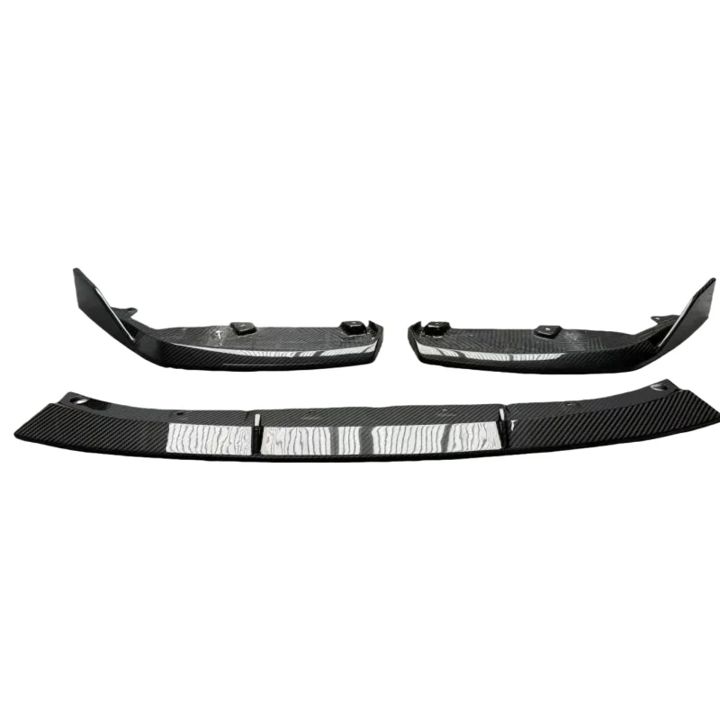 

High Quality Front Diffuser Small Surround for M2 G87 Modified PK Style Dry Carbon Fiber Front Lip Body Kit