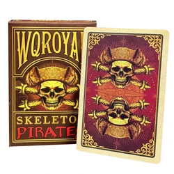 Pirate Series Playing Cards Waterproof Frosted Poker Cards Vintage Deck of Cards for Entertainment, Collections and Gift Giving