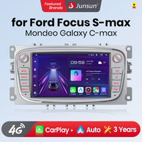 Junsun Wireless CarPlay Android Auto Car Radio for Ford Focus S-Max Mondeo Galaxy C-Max Kuga Car Intelligent Systems Car Radio
