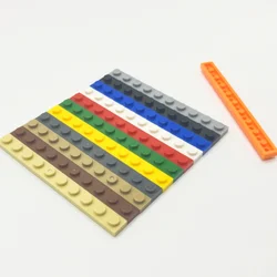 4477 Plate 1 x 10 Bricks Collections Bulk Modular Toys For Technical MOC DIY Gift Buildings Blocks