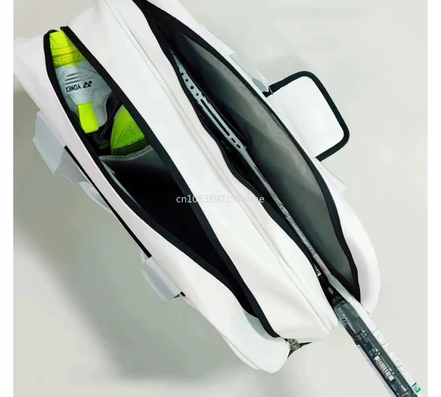 YONEX, nueva bolsa deportiva para raqueta de bádminton de alta calidad, bolsa deportiva duradera y de gran capacidad, puede contener 2-3 raquetas de