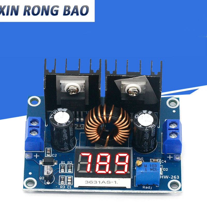 1PCS XH-M404 DC 4-38V 8A Voltage Regulator Module Digital PWM Adjustabl DC-DC Step Down Voltage Regulator XL4016E1