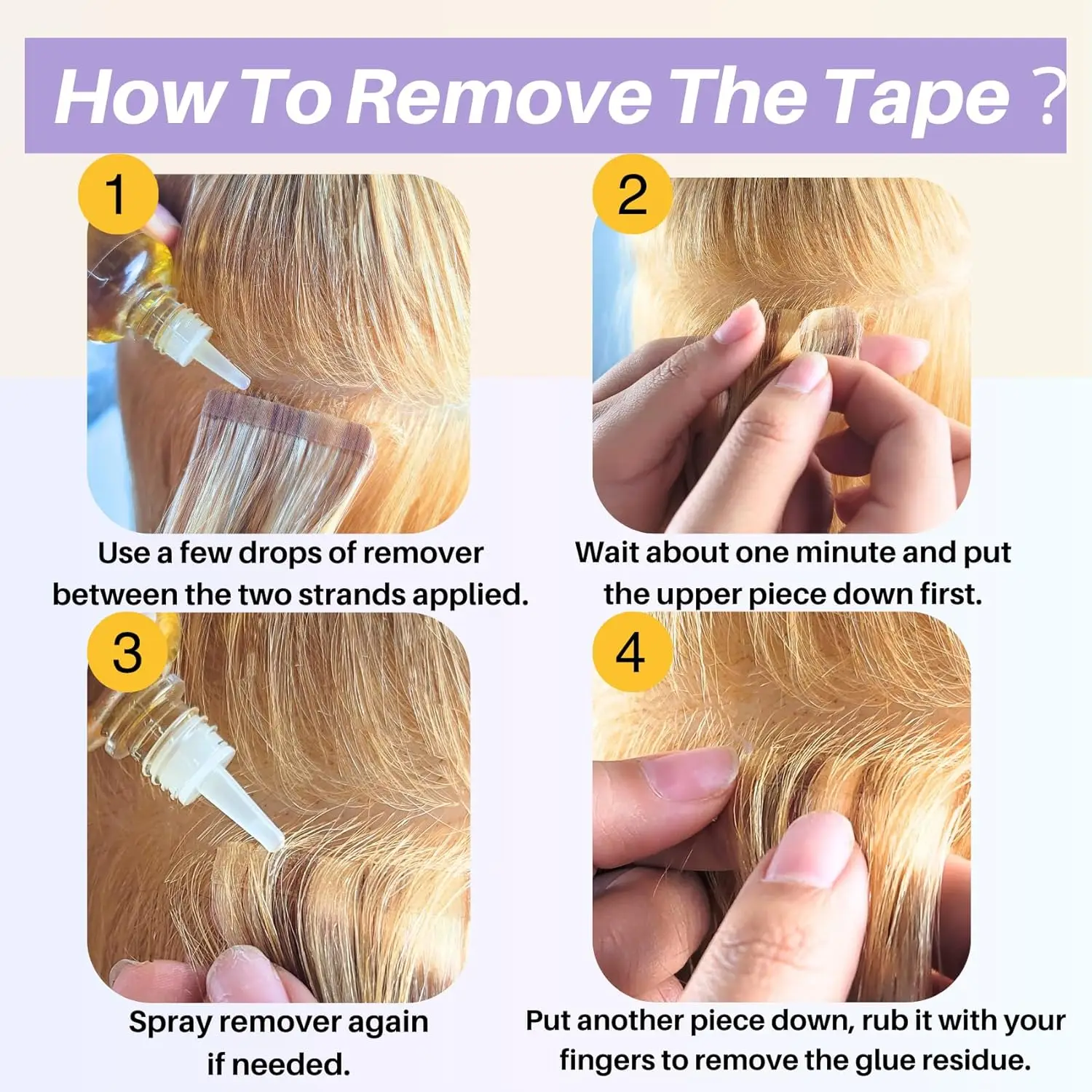 Pita Kercsityn dalam Ekstensi Rambut Rambut Manusia Asli Pita Mini Tak Terlihat di Rambut Manusia Ekstensi Rambut Lurus Alami untuk Wanita