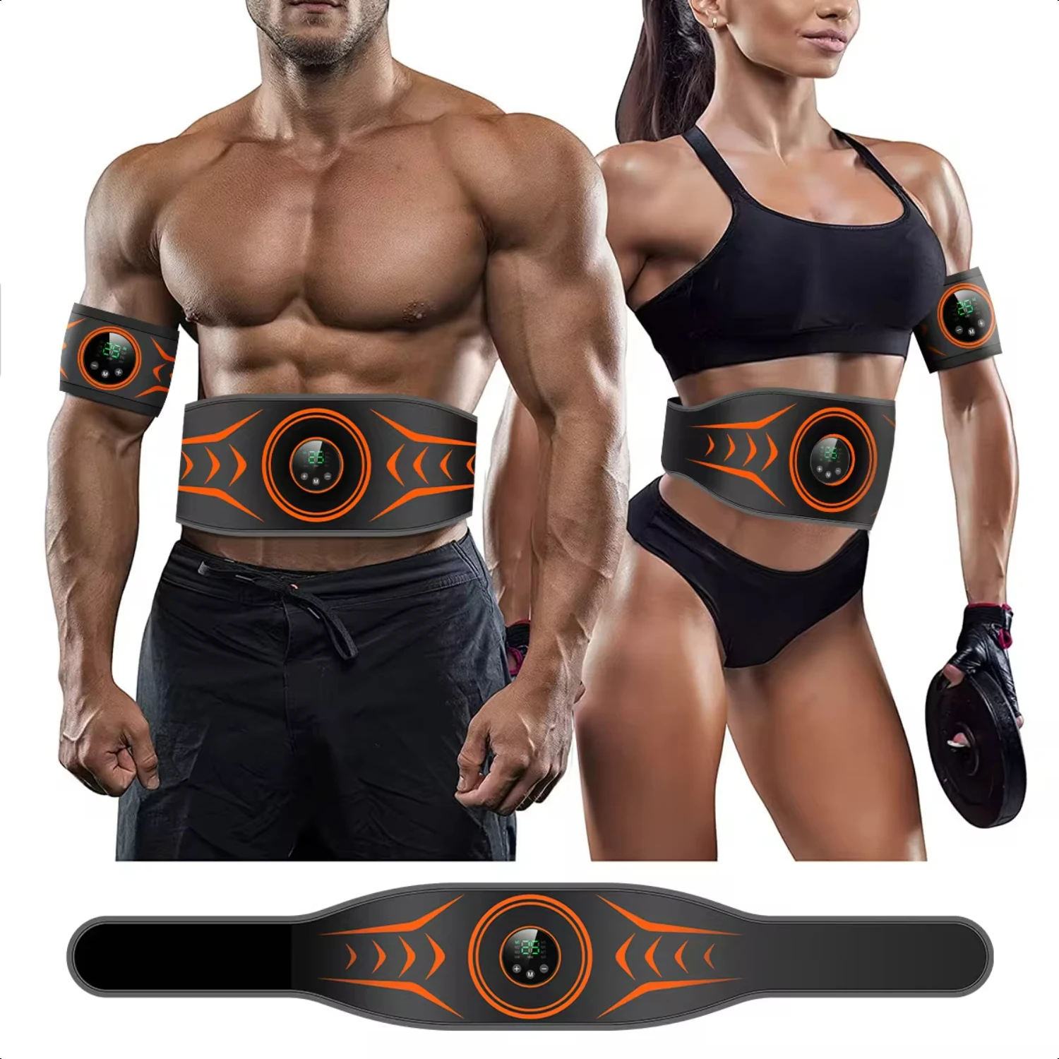 

New Abdominal ab toning trainer Abs workout equipment ab cruncher abs workout Ab muscle toner Sport Exercise Belt Men