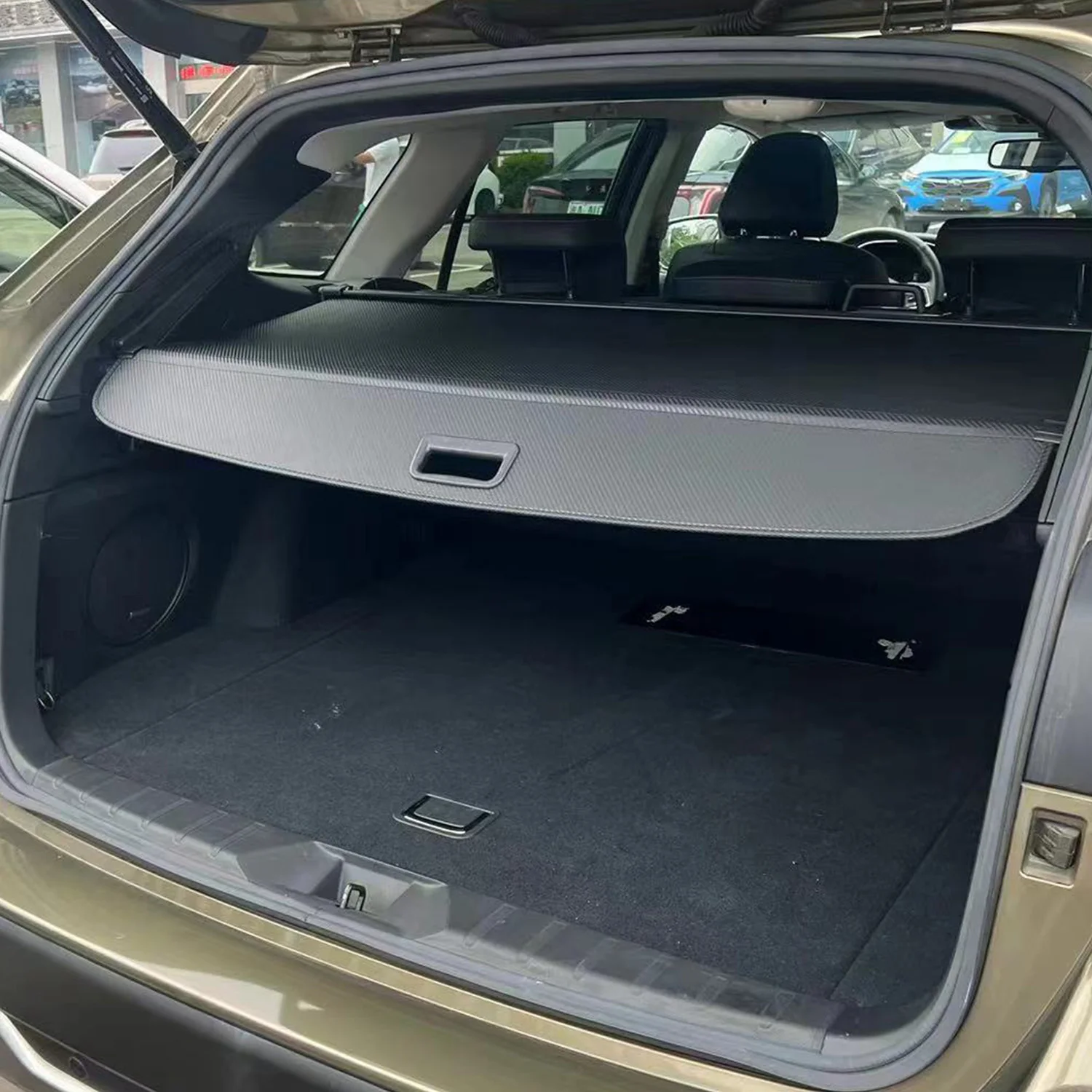 

ABS Car Accessories Rear Trunk Security Shade Retractable Cargo Cover 1Set for Subaru Forester 2025 2026