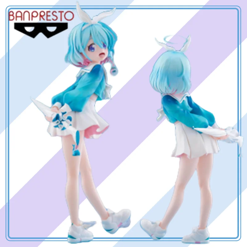 

【100% оригинал】BANDAI BANPRESTO Blue Archive The Animation - коллекция Arona, серия, модель персонажа из мультфильма, подарки, игрушки, модель