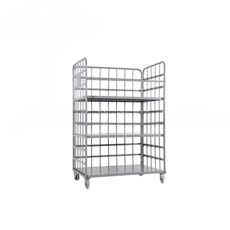 1Pcs Stainless Steel Accessories Tools Storage Cage FRS020050A/B Mobile Panel Trolley