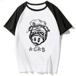 Acab t-shirts men designer graphic Tee male graphic clothing