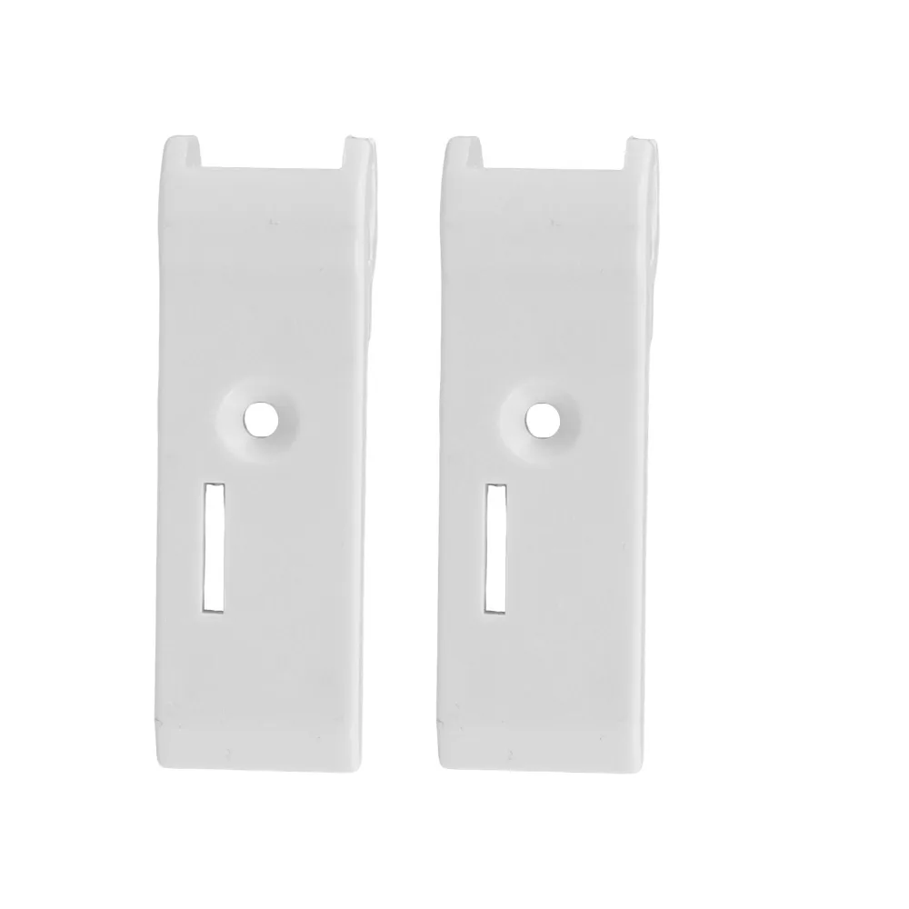 2 قطعة ثلاجة قافلة الوجه الباب المفصلي عدة ل الفريزر المحلي رفرف الباب ABS المفصلي استبدال جزء RV ملحق 2412125110 #5