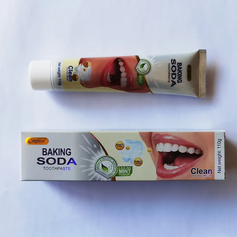 Natural Bamboo Charcoal Baking Soda Toothpaste Deep Teeth Whitening Clean Smoke Stains Brighten Oral Fresh Breath Health Care