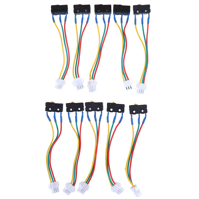 10pcs Gas Water Heater Micro Switch Three Wires Small On-off Control Without Splinter Dropshipping