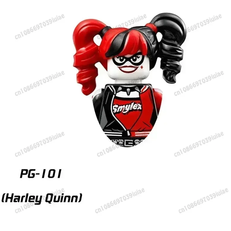 BEAST KINGDOM Super Hero Clown Ivy Batman Harley Quinn Catwoman Robin Bricks Cartoon Character building block Boy Birthday view 2