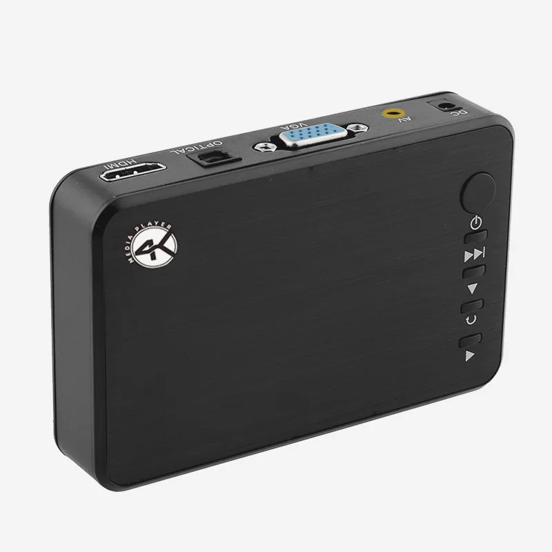 New Mini HD Media Box 4K Player Support Splicing Screen TV Projector Monitor U Disk SD HDD Autoplay PPT Advertise AD Players