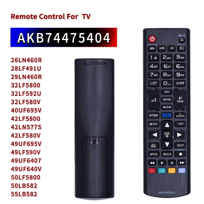 AKB 74475404 Zamienny pilot zdalnego sterowania do AKB 73715603 49LF590V 50LB582 29LN460R 32LF580V 26LN460R 42LF580V Drop Shipping
