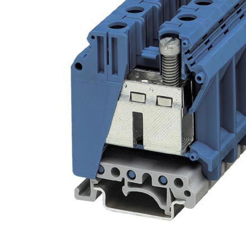 3008012/3008025 UK 35 BU - Feed-Through Terminal Block Connector Adapter Genuine Original Product In Stock