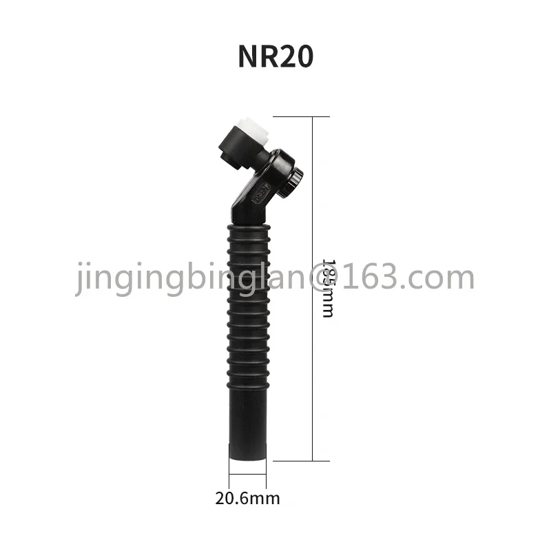 N20 Argon Arc Welding Gun Accessories Rotatable Straight Shank Gun Head Assembly Welder WP26