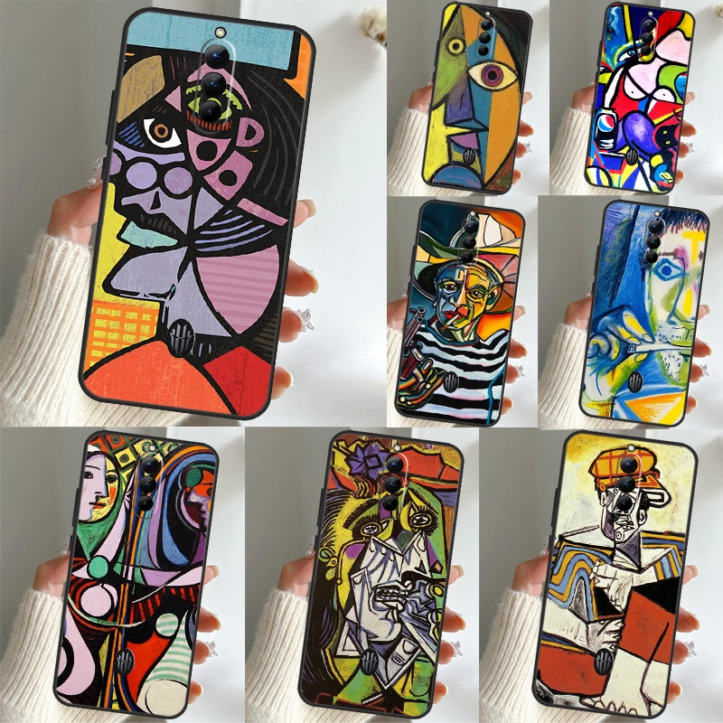 Picasso Abstract Art Painting Case For ZTE Nubia Red Magic 8 Pro 6S 7S 6 7 Pro 6R 5G 5S Cover Phone Shell Fundas