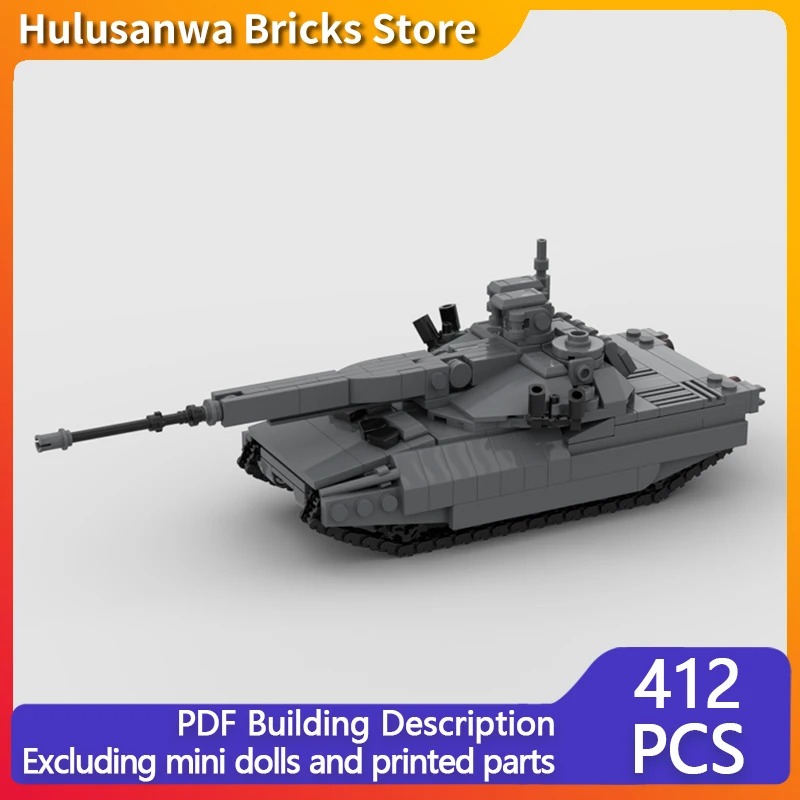 High Survivability Test Vehicle-Lightweight Model MOC Building Bricks War Equipment Modular Technology Gifts Children Toys Suit