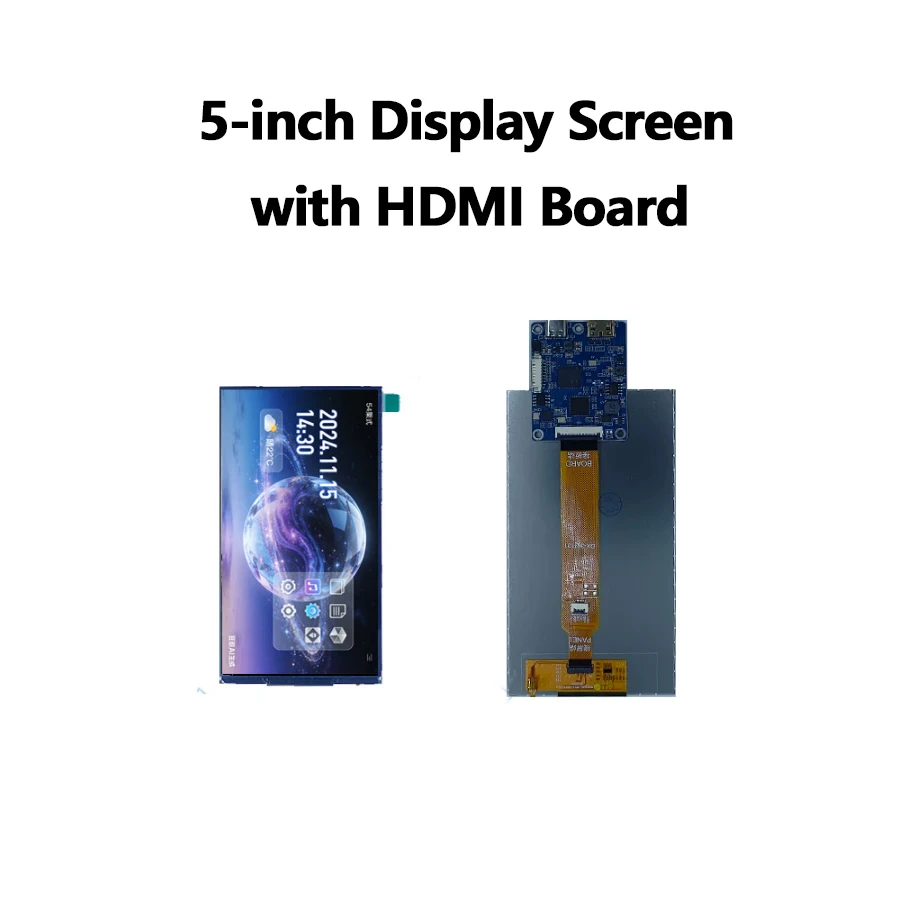 5 inch 720x1280 Ultra-thin 31pin Display screen with HDMI Board Raspberry Pi Orange Pi Shelf Desktop PC Kit
