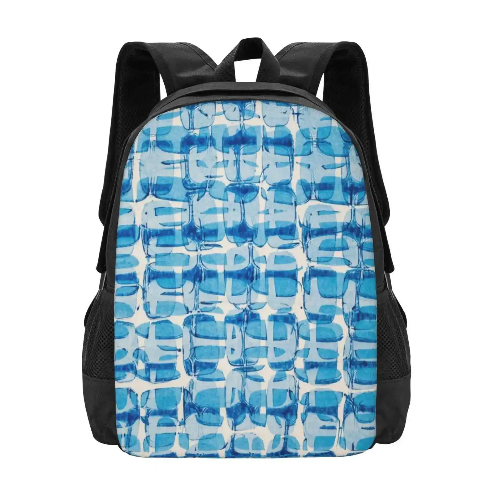 

Azure Hot Sale Schoolbag Backpack Fashion Bags Annmcintyrecollection Mcintah Ann Mcintyre Blues Azure Mediterranean Blue Ocean