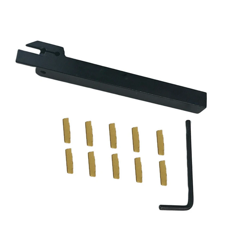 MGEHR1212-2 Tool Holder for Accurate Groove Positioning and Depth Control Using MGMN200 Carbide Inserts on Lathes