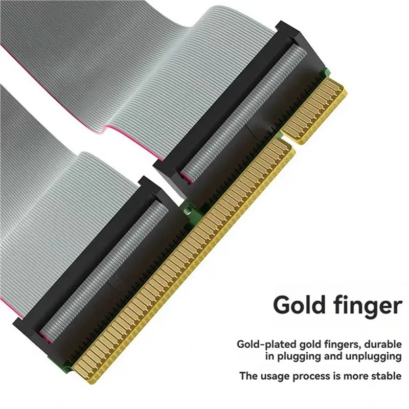 QWE-2X PCI Extension Cable PCI 32Bit Connection Adapter Card Pcl High-Density Extension Cable For 1U 2U Server Small Chassis