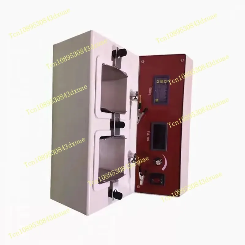 Electro Polishing Machine with Two Rills Dental Electrolytic Polishing Machine, Two Water Baths, Stainless Steel Machine Type
