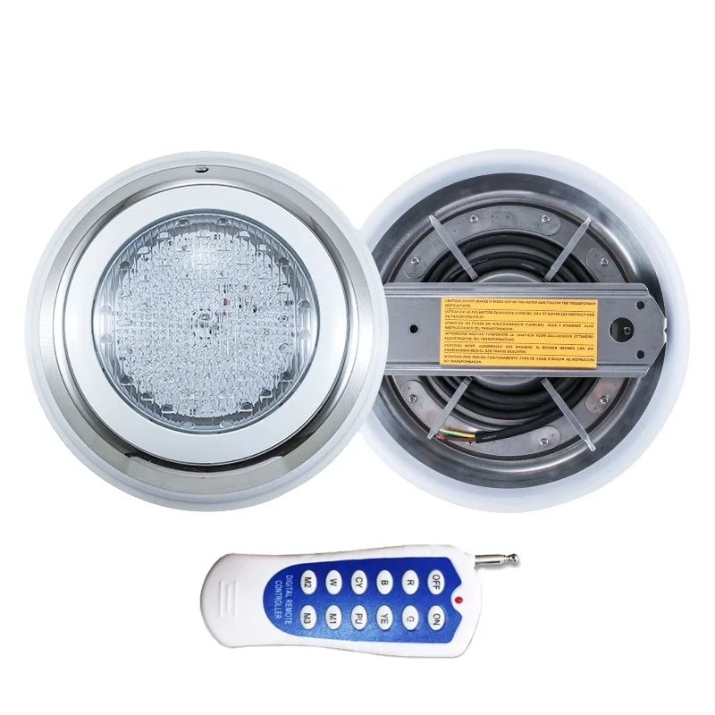 

High Quality Ip68 Underwater Led Swimming Pool Light Wholesale LED Pool Light 7 Days Stainless Steel+pv Mask Cartons 12 V 12V 80