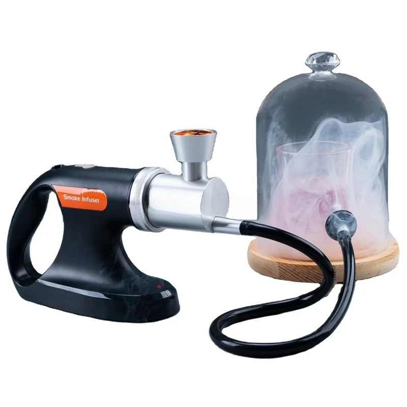 Portable USB Electric Food Smoker Generator Household Cold Smoke Infuser for Cocktail Beverage BBQ Cooking