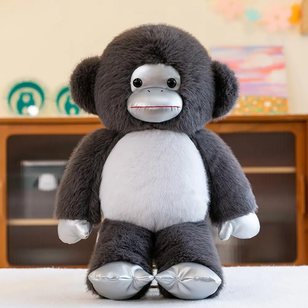 Simpatico peluche Gorilla, soffici animali di peluche scimpanzé per bambini, morbidi bambole di peluche scimmie, ideali per ragazzi, ragazze, amici