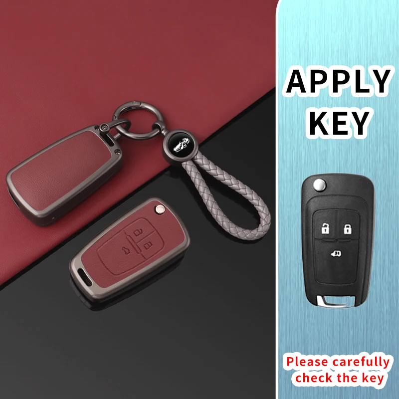 Car Key Case for Buick Chevrolet Cruze Opel Vauxhall Astra J Corsa Insignia Mokka Encore