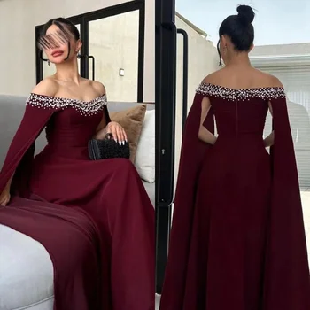 Maßgeschneiderte komplizierte Jersey-Paillettenfalte, A-Linie, schulterfreie lange Kleider, maßgeschneiderte Kleider für besondere Anlässe, maßgeschneidert, exquisit