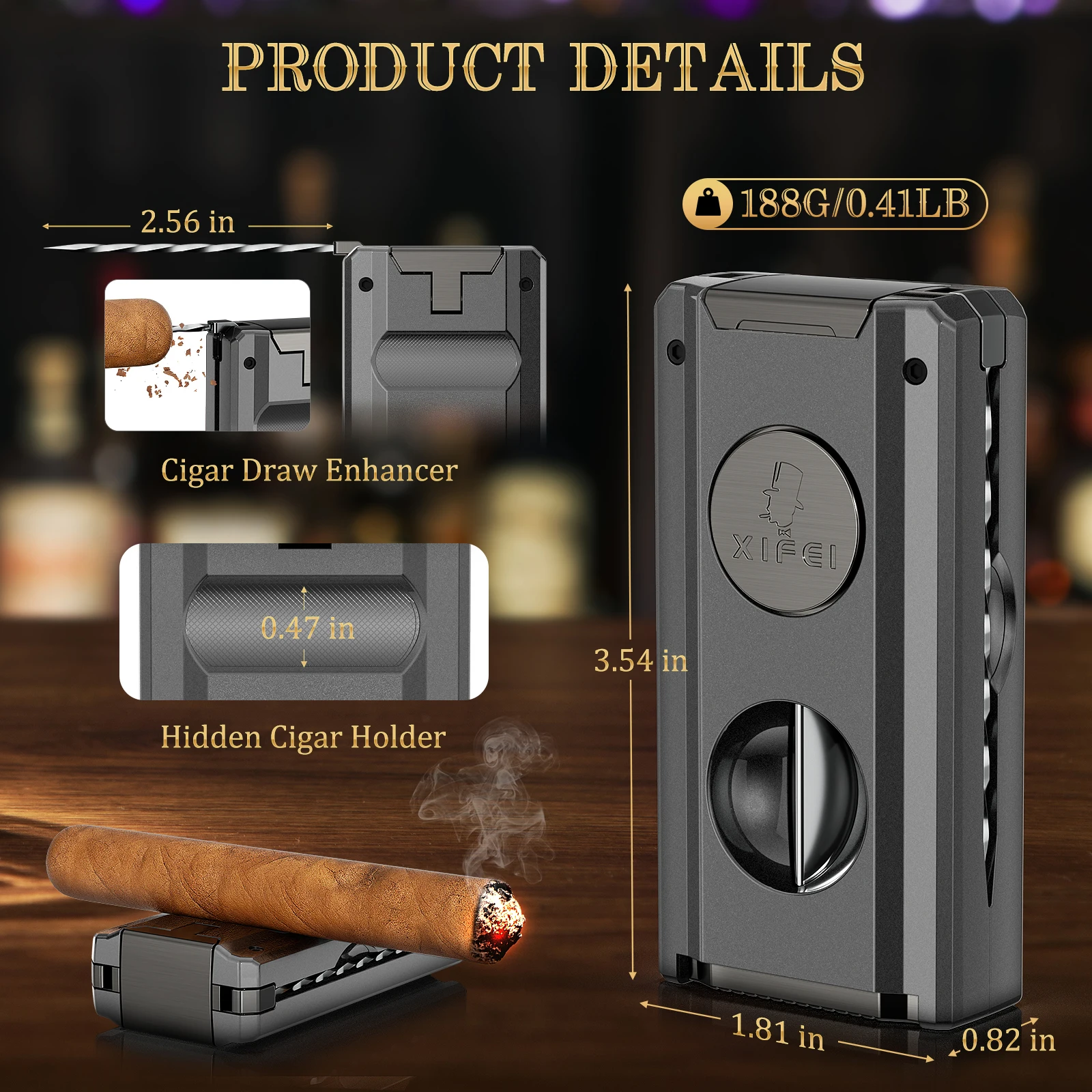 Thumbnail 4 - #14 Latest Cigar Cutters & Punches Offers