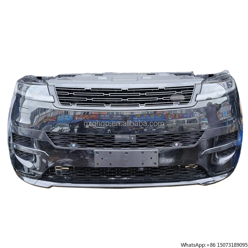 

High-quality Original Car Bumper Suitable for the Black Front Bumper Assembly of 2023-2025 Range Rover Sport Models.