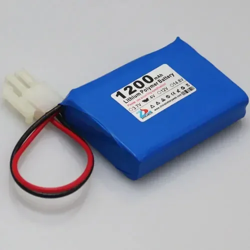 CIS core 1200mAh 523450 micrófono grabadora 7,4 V batería de iones de litio 5557-2P enchufe