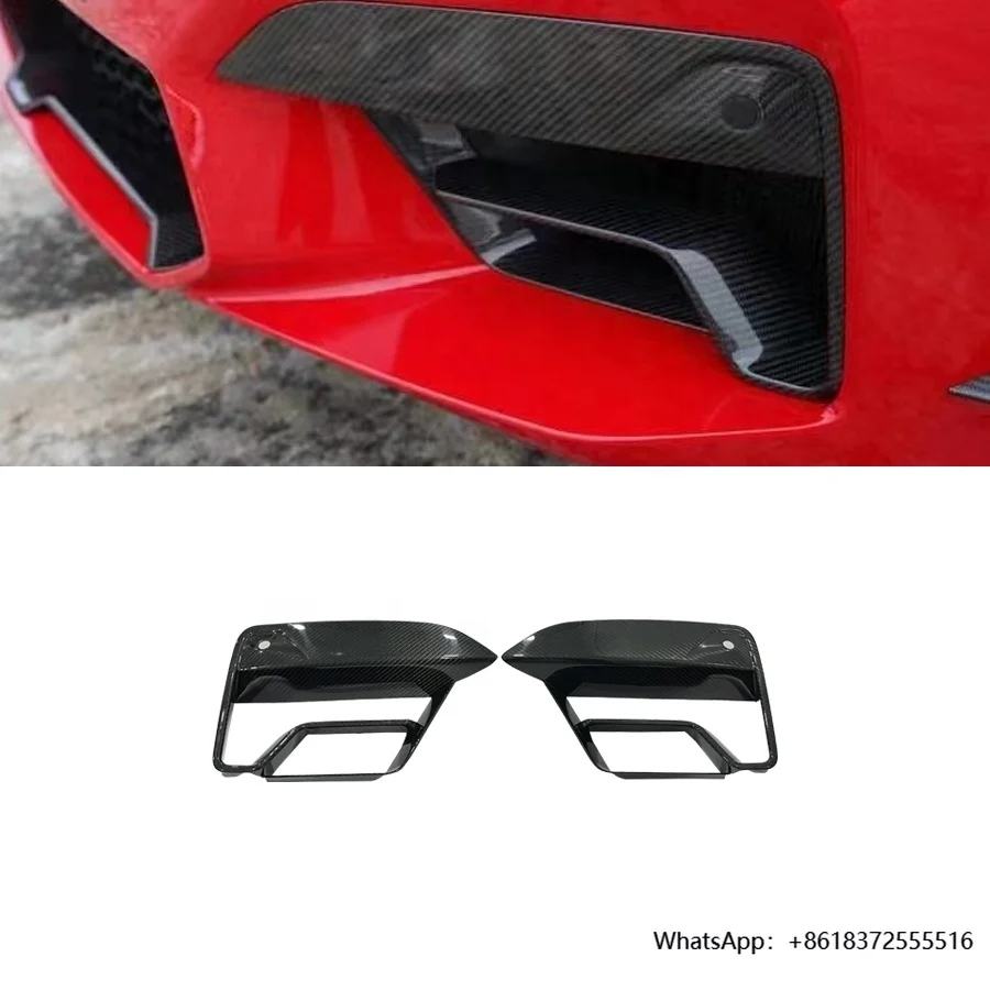 

daReal Carbon Fiber Front Bumper Vent for F90 M5 LCI 2021-2023 Dry Carbon Front Splitters