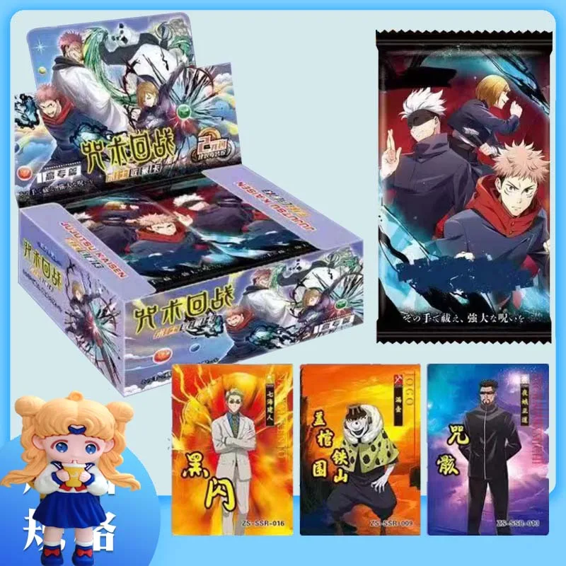 

Japanese Jujutsu Kaisen Collection Card Full Set Gojo Satoru ACG TCG CCG Anime Character Booster Box Doujin Toy And Hobbies Gift